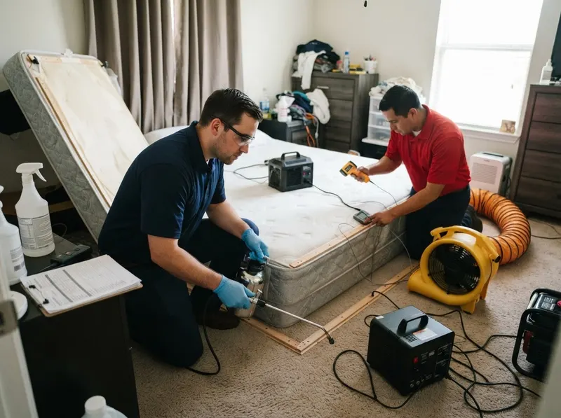 Bed Bug Thermal & Chemical Eradication in Arlington, TX