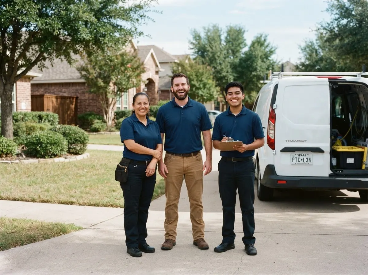 Longhorn Pest Control pest control service team in Arlington, TX
